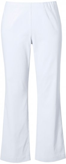 Ulla Popken Classic Stretch Bengaline Comfort Pants Snow White - Jeans & Broeken in Grote Maten – Plus Size - 