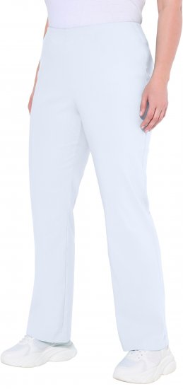 Ulla Popken Classic Stretch Bengaline Comfort Pants Snow White - Jeans & Broeken in Grote Maten – Plus Size - 