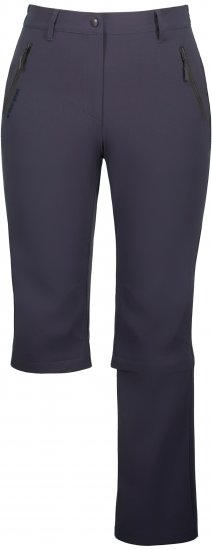Ulla Popken Versatile Zip Off Leg Quick Dry Stretch Pants Graphite Grey - Jeans & Broeken in Grote Maten – Plus Size - 