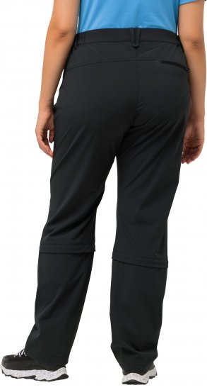 Ulla Popken Versatile Zip Off Leg Quick Dry Stretch Pants Navy - Jeans & Broeken in Grote Maten – Plus Size - 