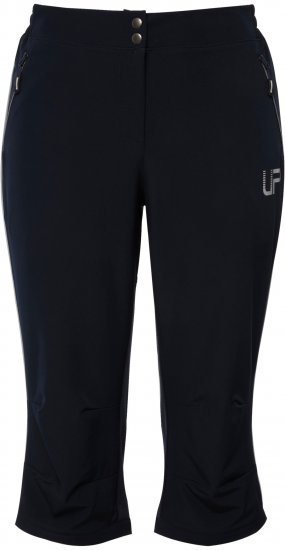 Ulla Popken Zip Off Reflective Detail Funtional Powerstretch Pants Navy - Jeans & Broeken in Grote Maten – Plus Size - 
