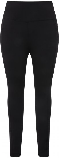 Ulla Popken High Waist Quick Dry Recycled Stretch Leggings Black - Jeans & Broeken in Grote Maten – Plus Size - 