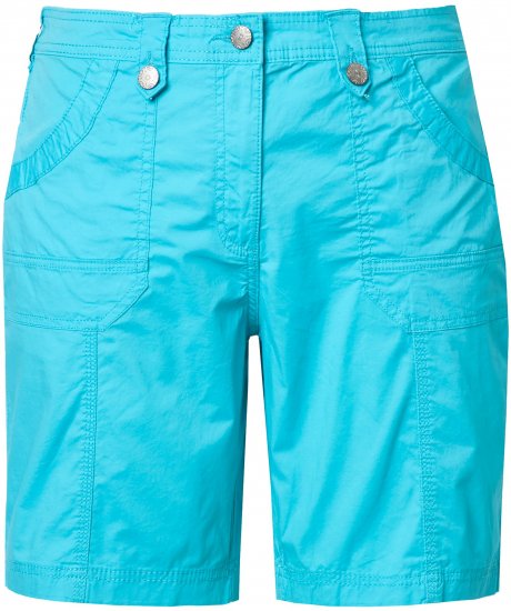 Ulla Popken Cargo Bermuda Shorts Blue - Jeans & Broeken in Grote Maten – Plus Size - 
