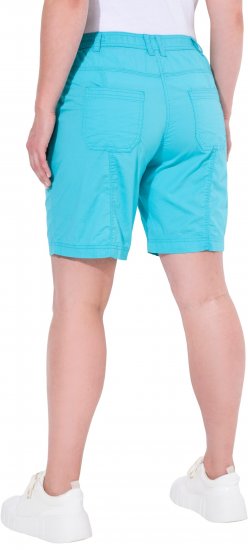 Ulla Popken Cargo Bermuda Shorts Blue - Jeans & Broeken in Grote Maten – Plus Size - 
