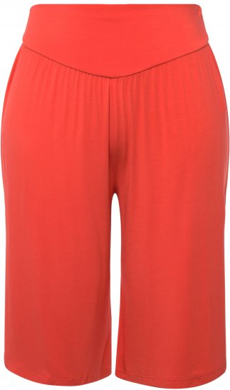 Ulla Popken Wide Leg Flared Bermuda Shorts - Jeans & Broeken in Grote Maten – Plus Size - 