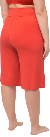 Ulla Popken Wide Leg Flared Bermuda Shorts - Jeans & Broeken in Grote Maten – Plus Size - 