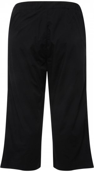 Ulla Popken Cropped Ruby Fit Pants Black - Jeans & Broeken in Grote Maten – Plus Size - 