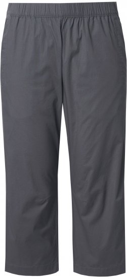 Ulla Popken Cropped Ruby Fit Pants Graphite Grey - Jeans & Broeken in Grote Maten – Plus Size - 