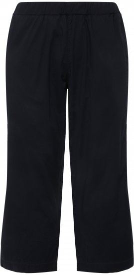 Ulla Popken Cropped Ruby Fit Pants Navy - Jeans & Broeken in Grote Maten – Plus Size - 