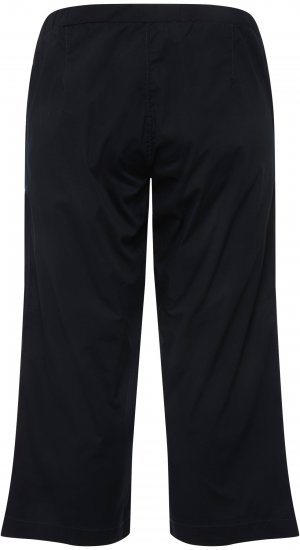 Ulla Popken Cropped Ruby Fit Pants Navy - Jeans & Broeken in Grote Maten – Plus Size - 