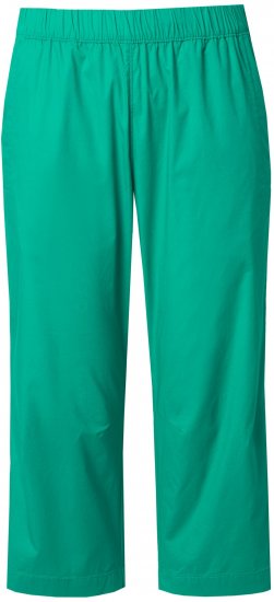 Ulla Popken Cropped Ruby Fit Pants Emerald Green - Jeans & Broeken in Grote Maten – Plus Size - 