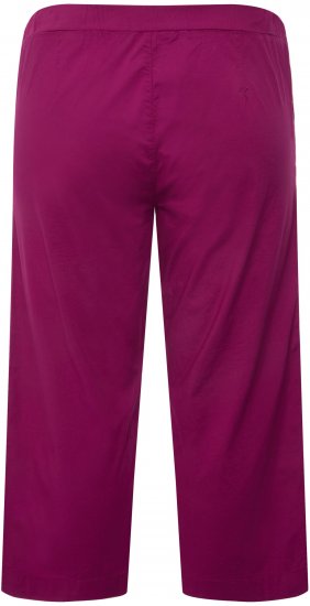 Ulla Popken Cropped Ruby Fit Pants Magnolia Red - Jeans & Broeken in Grote Maten – Plus Size - 