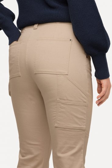 Ulla Popken Bootcut Carpenter Jeans Dark Putty - Ulla Popken - Ulla Popken Plusmode voor Dames