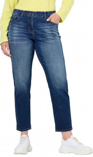 Ulla Popken Boyfriend Jeans Blue Denim - Jeans & Broeken in Grote Maten – Plus Size - 
