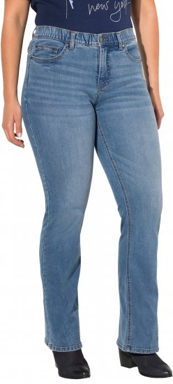 Ulla Popken Bootcut Marie Jeans Light Blue Denim - Jeans & Broeken in Grote Maten – Plus Size - 