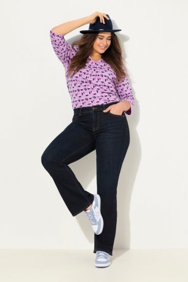 Ulla Popken Bootcut Marie Jeans Grey Denim - Jeans - Jeans in grote maten voor dames