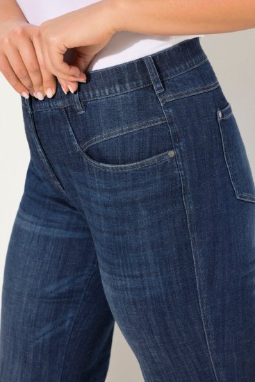 Ulla Popken Bootcut Stretch Fit Jeans Blue - Ulla Popken - Ulla Popken Plusmode voor Dames