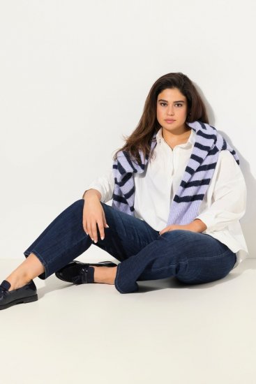 Ulla Popken Bootcut Stretch Fit Jeans Blue - Ulla Popken - Ulla Popken Plusmode voor Dames