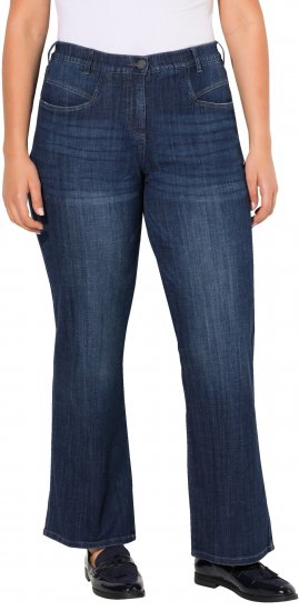 Ulla Popken Bootcut Stretch Fit Jeans Blue - Jeans & Broeken in Grote Maten – Plus Size - 