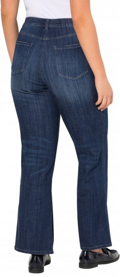 Ulla Popken Bootcut Stretch Fit Jeans Blue - Jeans & Broeken in Grote Maten – Plus Size - 