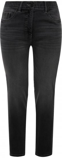 Ulla Popken Push Up Stretch Fit Jeans Blue - Jeans & Broeken in Grote Maten – Plus Size - 