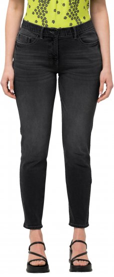 Ulla Popken Push Up Stretch Fit Jeans Denim Blue - Jeans & Broeken in Grote Maten – Plus Size - 