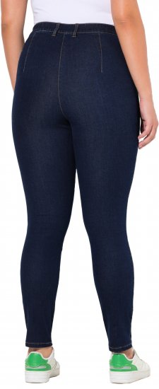 Ulla Popken High Waisted Stretch Fit Jeans Denim Blue - Jeans & Broeken in Grote Maten – Plus Size - 