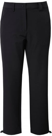 Ulla Popken Triple Function Comfort Waist Softshell Pants Black - Jeans & Broeken in Grote Maten – Plus Size - 