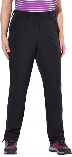 Ulla Popken Triple Function Comfort Waist Softshell Pants Black - Jeans & Broeken in Grote Maten – Plus Size - 