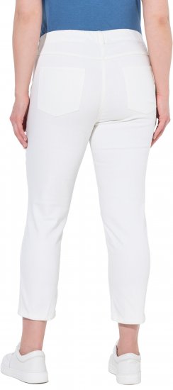 Ulla Popken Cropped Jeggings Snow White - Jeans & Broeken in Grote Maten – Plus Size - 