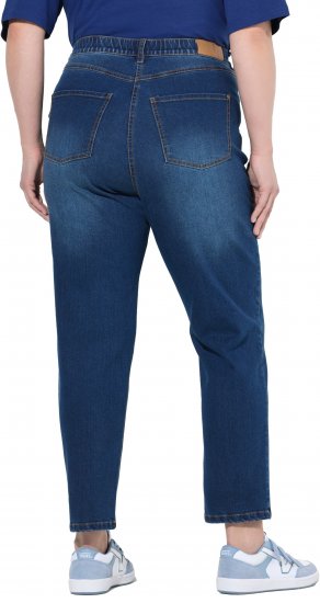 Ulla Popken Versatile Zip Off Leg Quick Dry Stretch Pants Navy Blue - Jeans & Broeken in Grote Maten – Plus Size - 