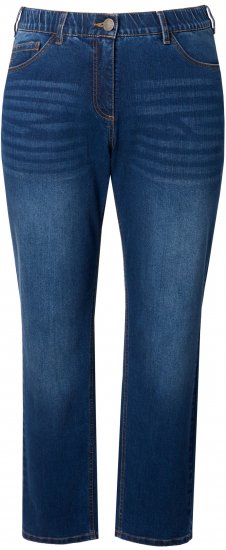 Ulla Popken Stretch Fit Boyfriend Jeans Blue - Jeans & Broeken in Grote Maten – Plus Size - 