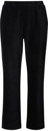 Ulla Popken Corduroy Elastic Waist Pants Black - Jeans & Broeken in Grote Maten – Plus Size - 