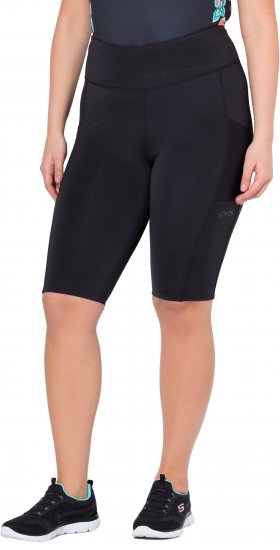Ulla Popken Quick Drying Performance Shorts Black - Jeans & Broeken in Grote Maten – Plus Size - 