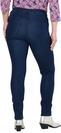 Ulla Popken Denim Five Pocket Jeggings Denim Blue - Jeans & Broeken in Grote Maten – Plus Size - 