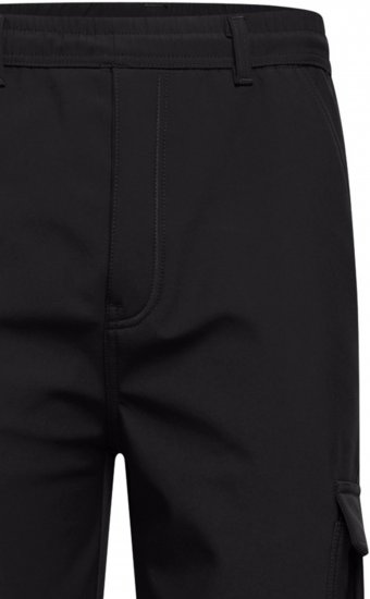 Kam Jeans 245 Soft Shell Elasticated Pants Black - Kam Jeans - 