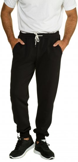 JP1880 Sweatpants Modern Fit Lightweight Black - HERENKLEDING MT-6XLT - Tall Kleding Heren