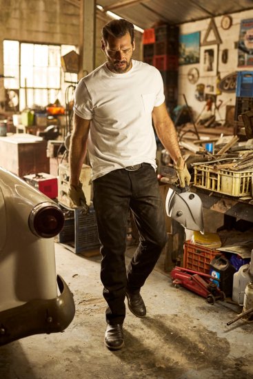 JP1880 Leather Pants Regular Fit Buffalo Nubuck Dark Brown - Jeans & broeken - Jeans & Broeken Grote Maten Heren