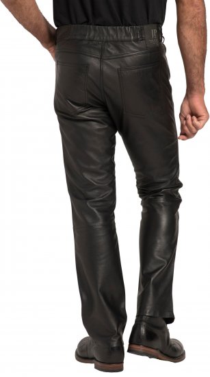 JP1880 Leather Pants Regular Fit Finest Lamb Nappa Black - Jeans & broeken - Jeans & Broeken Grote Maten Heren