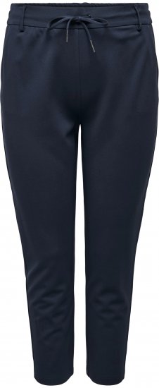 Only Carmakoma Goldtrash Classic Pants Navy - Broeken - 