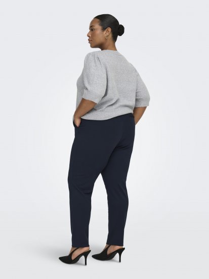 Only Carmakoma Goldtrash Classic Pants Navy - Broeken - 