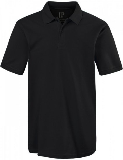 JP1880 702560 Katoenen piqué poloshirt Zwart - Polo shirts - Grote Maten Poloshirts Heren