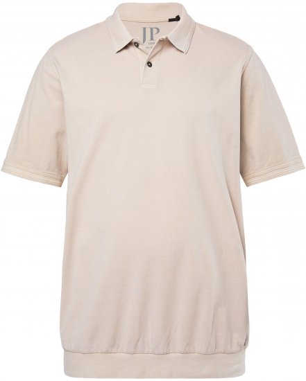 JP1880 Polo Shirt Short Sleeve Pique Dark Dusty Pink - Polo shirts - Grote Maten Poloshirts Heren