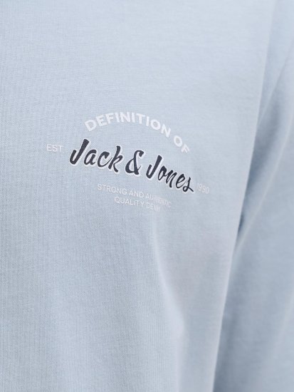 Jack & Jones Brandon Short Sleeve Polo Blue - Polo shirts - Grote Maten Poloshirts Heren