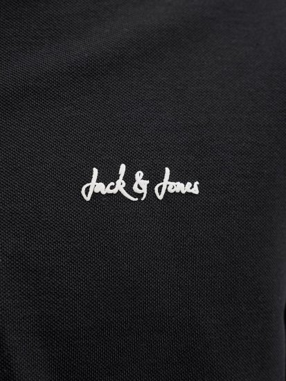 Jack & Jones Blaze Short Sleeve Polo Black - Polo shirts - Grote Maten Poloshirts Heren