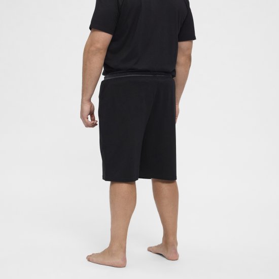 North Latitude Pyjama Shorts Black - Pyjama's en Loungewear - Grote Maten Pyjama Heren