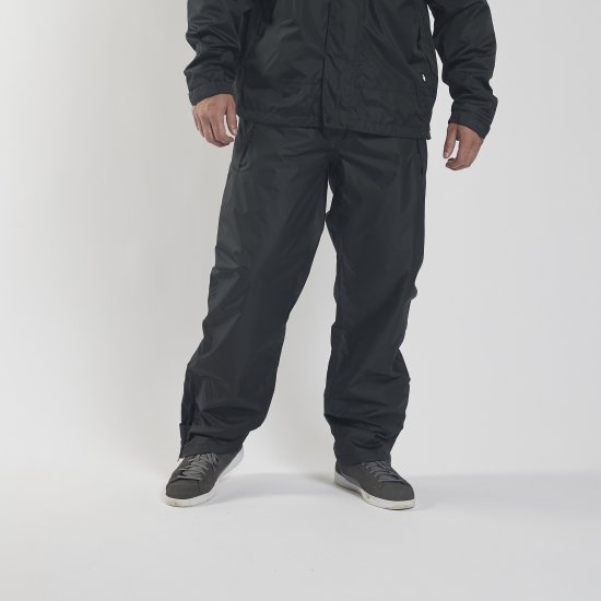 North Latitude Rain Pants Black TALL - Sportkleding & outdoor - Grote Maten Sportkleding Heren