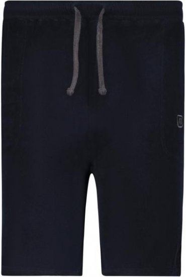 Adamo Terry Shorts Navy - Joggingbroeken & shorts - Joggingbroeken & Shorts Heren Grote Maten