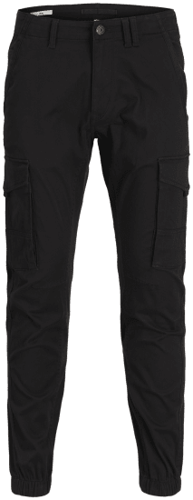 Jack & Jones Paul Flake Cargo Pants Black - Jeans & broeken - Jeans & Broeken Grote Maten Heren