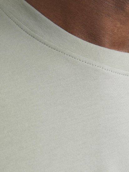 Jack & Jones FUSION Full Branding T-Shirt Aqua Grey - T-shirts - Grote Maten T-shirts Heren